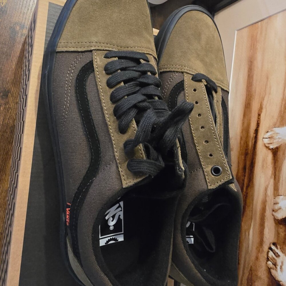 Men’s Vans BMX Old Skool Low Coal Brown Mens Shoes VN000D3MEMP RARE size 12 US - Picture 10 of 11